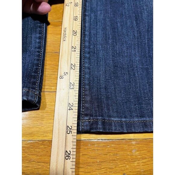 Simply Vera Vera Wang Jeans Womens 6P Capri Blue Straight Mid Rise Denim Casual - Picture 6 of 8